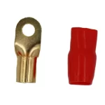Terminal Olhal 0 Awg Vermelho - 8MM.