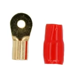 Terminal Olhal 2 Awg Vermelho - 6MM