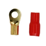 Terminal Olhal 4 Awg Vermelho - 8MM