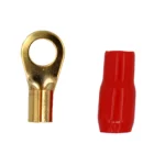 Terminal Olhal 6 Awg Vermelho - 8MM