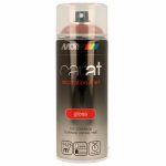 Spray Tinta Acrílica Carat Castanho Charly Brilho 400 ml